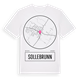White t-shirt med Sollebrunn t-shirt