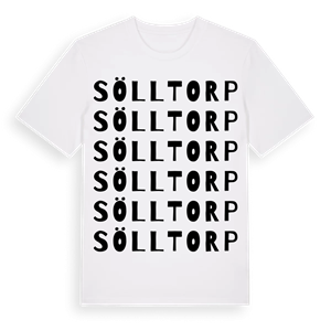 Sölltorp ordlek t-shirt – ekologisk bomull t-shirt från Pinshirt