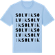 Blue Soul t-shirt med Solvik ordlek t-shirt