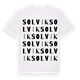 Solvik ordlek t-shirt