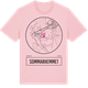 Pink Cotton t-shirt med Sommarhemmet t-shirt