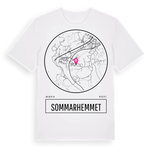 Sommarhemmet t-shirt – ekologisk bomull t-shirt från Pinshirt