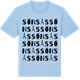 Blue Soul t-shirt med Sönsås ordlek t-shirt