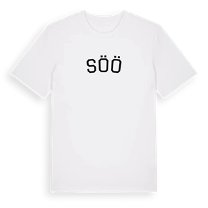 Söö böjd t-shirt – ekologisk bomull t-shirt från Pinshirt
