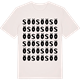 Vintage White t-shirt med Söö ordlek t-shirt
