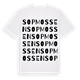 Sopmossen ordlek t-shirt