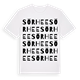 Sör Hee ordlek t-shirt