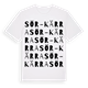 Sör-Kärra ordlek t-shirt