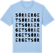 Blue Soul t-shirt med Sörberget ordlek t-shirt