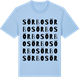 Blue Soul t-shirt med Sörbo ordlek t-shirt
