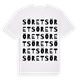 Söret ordlek t-shirt