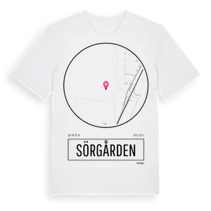 Sörgården t-shirt – ekologisk bomull t-shirt från Pinshirt