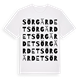 Sörgärdet ordlek t-shirt