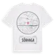 White t-shirt med Sörhaga t-shirt
