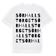 Sörhallstorget ordlek t-shirt