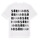 Sörhamn ordlek t-shirt