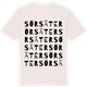 Vintage White t-shirt med Sörsäter ordlek t-shirt