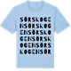 Blue Soul t-shirt med Sörskogen ordlek t-shirt