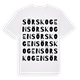Sörskogen ordlek t-shirt
