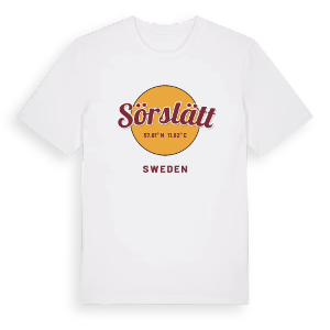 Sörslätt cirkel t-shirt – ekologisk bomull t-shirt från Pinshirt