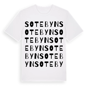 Sotebyn ordlek t-shirt – ekologisk bomull t-shirt från PinShirt