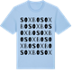 Blue Soul t-shirt med Soxbo ordlek t-shirt