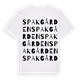 Spakgården ordlek t-shirt