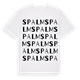 Spalm ordlek t-shirt