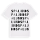 Spalund ordlek t-shirt
