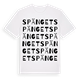 Spänget ordlek t-shirt