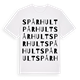 Spårhult ordlek t-shirt