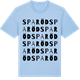 Blue Soul t-shirt med Sparöd ordlek t-shirt