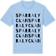 Blue Soul t-shirt med Sparralyckan ordlek t-shirt