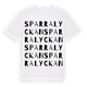 Sparralyckan ordlek t-shirt