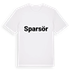 Sparsör fetstil t-shirt