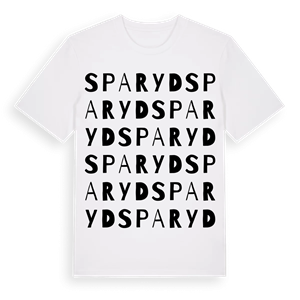Sparyd ordlek t-shirt – ekologisk bomull t-shirt från Pinshirt