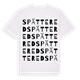 Spättered ordlek t-shirt