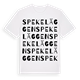 Spekeläggen ordlek t-shirt
