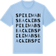 Blue Soul t-shirt med Spelemansbacken ordlek t-shirt