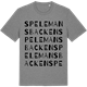 Mid Heather Gray t-shirt med Spelemansbacken ordlek t-shirt