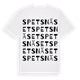 Spetsnäset ordlek t-shirt