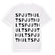 Spjuthult ordlek t-shirt