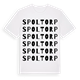 Spoltorp ordlek t-shirt