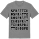 Mid Heather Gray t-shirt med Språttebo ordlek t-shirt