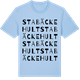 Blue Soul t-shirt med Stabäckehult ordlek t-shirt