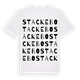 White t-shirt med Stackebo ordlek t-shirt