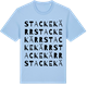 Blue Soul t-shirt med Stackekärr ordlek t-shirt