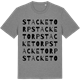 Mid Heather Gray t-shirt med Stacketorp ordlek t-shirt