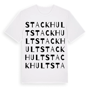 Stackhult ordlek t-shirt – ekologisk bomull t-shirt från Pinshirt