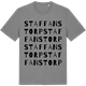 Mid Heather Gray t-shirt med Staffanstorp ordlek t-shirt